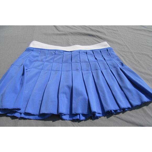 Nike Dri-Fiy Skirt Regular Golf Tennis Pickleball Women's L Pleated Skort Blue - Picture 5 of 8